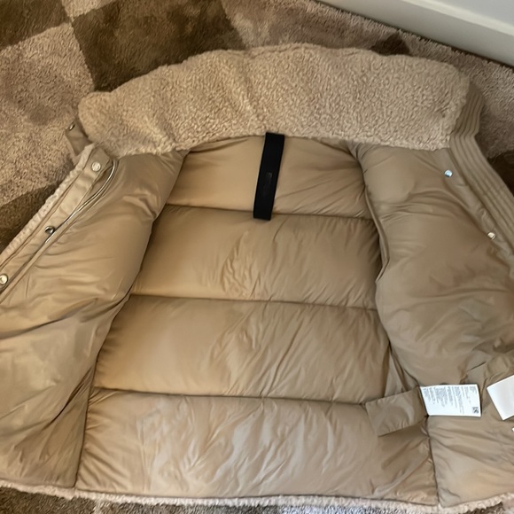 Boss Regular Fit Down Filled Teddy Jacket - Picture 3 of 9